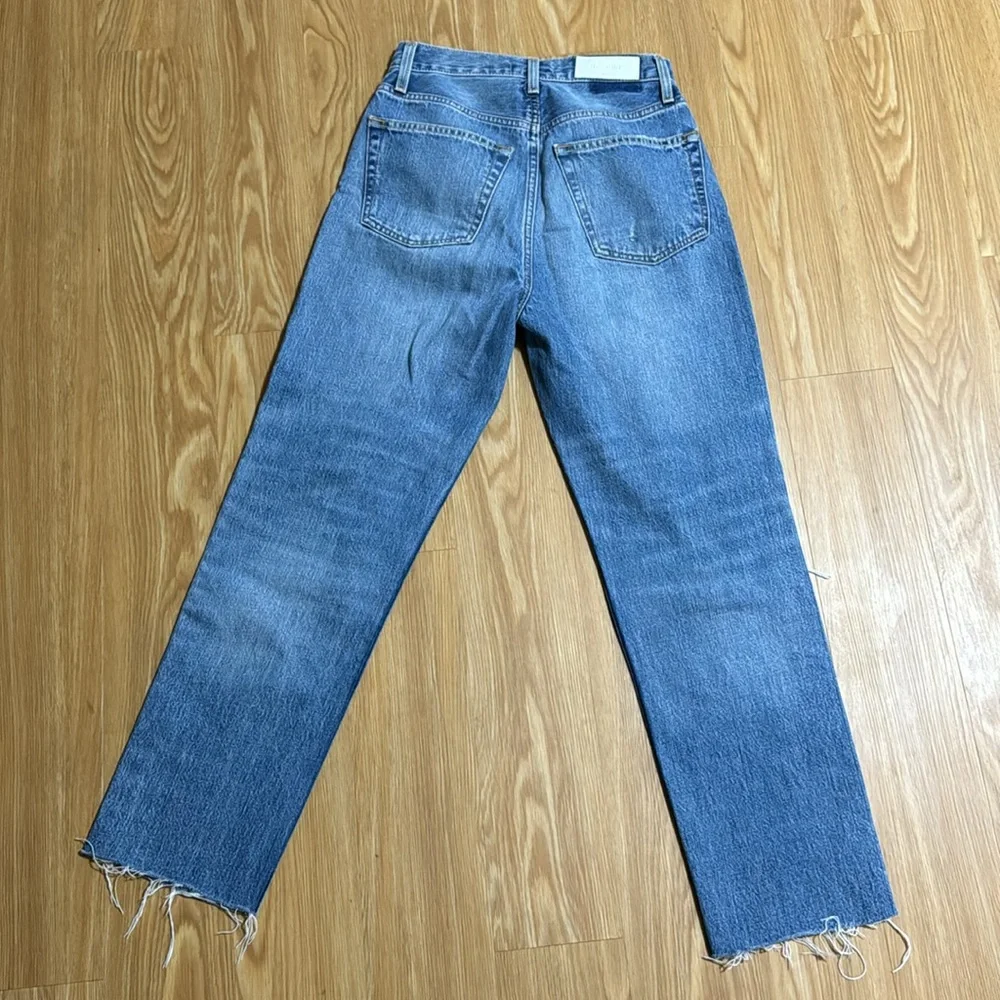 Re/Done 70s Ultra High Rise Stove Pipe Jeans - Picture 6 of 6